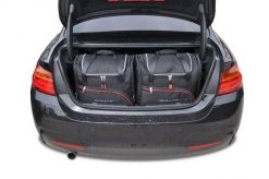 Torby Do Bagażnika Bmw 4 Coupe 2013-2020 4Szt Kjust. Czarne torby podróżne KJUST, bez wzorów, z kauczuku. Za 1,173.00 zł.