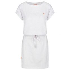 Damska sukienka LOAP Burka, S. Czarne sukienki ZONE PERFECT, s, bez wzorów, z bawełny, sportowe, bez kołnierzyka, bez ramiączek, sportowe. Za 131.99 zł.