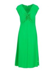Blutsgeschwister Sukienka "Kap knot diva joyfull green" w kolorze zielonym rozmiar: XS. Zielone sukienki Blutsgeschwister, na co dzień, xs, bez wzorów, z wiskozy, bez kołnierzyka, bez ramiączek, midi, proste. Za 70.57 zł.