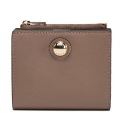 Mały Portfel Damski Furla. Szare portfele Furla, bez wzorów. Za 549.99 zł.