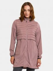 Didriksons Parka hybrydowa "Isabella" w kolorze jasnoróżowym rozmiar: 40. Różowe płaszcze Didriksons, bez wzorów, bez kaptura. Za 371.95 zł.
