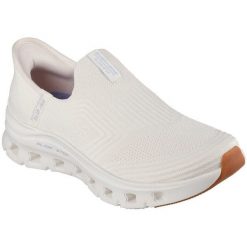 Buty sportowe damskie Skechers Glide step Pro every. Białe buty sportowe lifestyle Skechers, bez wzorów, z tkaniny, sportowe, bez zapięcia, skechers sport. Za 359.99 zł.