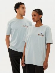 Filling Pieces T-Shirt Unisex Dog Walker 7449981 Zielony Regular Fit. Zielone t-shirty Filling Pieces, xl, bez wzorów, z bawełny, bez kołnierzyka, bez ramiączek. Za 219.99 zł.