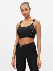 Liu Jo Sport Biustonosz top TA4002 J7912 Czarny. Czarne biustonosze sportowe Liu Jo Sport, bez wzorów, z syntetyku. Za 189.99 zł.