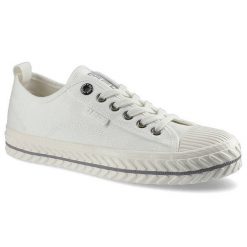 Białe Trampki Big Star Damskie Wygodne Półbuty. Białe trampki BIG STAR, bez wzorów, retro, bez zapięcia. Za 89.99 zł.