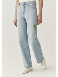 TATUUM Dżinsy "Riso" - Comfort fit - w kolorze błękitnym rozmiar: 40. Niebieskie jeansy Tatuum, z aplikacjami, ze skóry, klasyczne, z podwyższonym stanem. Za 249.17 zł.