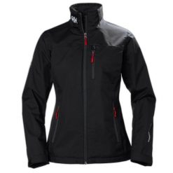 Kurtka damska Helly Hansen crew. Czarne kurtki Helly Hansen, l, bez wzorów, z materiału, bez kaptura. Za 628.00 zł.