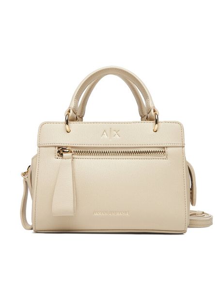 Armani Exchange Torebka XW001212 AF17117 U1092 Beżowy. Brązowe torebki klasyczne Armani Exchange, bez wzorów, ze skóry, bez dodatków. Za 619.99 zł.