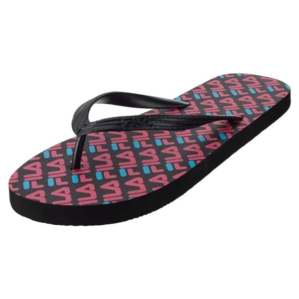 Japonki basenowe damskie Fila Troy Slipper. Czarne japonki Fila, bez wzorów, sportowe. Za 59.00 zł.