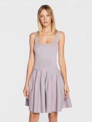 Ted Baker Sukienka dzianinowa Jolyana 261774 Fioletowy Regular Fit. Fioletowe sukienki Ted Baker, bez wzorów, z dzianiny, bez kołnierzyka, bez ramiączek. Za 789.99 zł.
