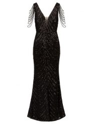 APART Sukienka w kolorze czarnym rozmiar: 40. Czarne sukienki Apart, bez wzorów, bez kołnierzyka, bez ramiączek, maxi. Za 527.10 zł.