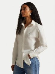 Polo Ralph Lauren Koszula 211A92177007 Écru Classic Fit. Koszule Polo Ralph Lauren, s, bez wzorów, z bawełny, bez kołnierzyka, bez ramiączek. Za 689.99 zł.