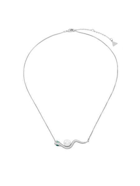 Aldo Naszyjnik Serpente 14088356 Srebrny. Szare naszyjniki Aldo, metalowe. Za 79.99 zł.