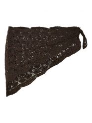 Pieces Chusta "Manilla" w kolorze brązowym rozmiar: onesize. Brązowe chusty Pieces, bez wzorów, z bawełny. Za 91.95 zł.