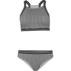 Bikini z biustonoszem bustier (2 części) bonprix czarno-biały w kratę. Bikini marki bonprix. Za 74.99 zł.