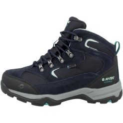 Buty trekkingowe damskie Hi-Tec Storm. Czarne buty trekkingowe Hi-tec, z gumy, bez zapięcia. W wyprzedaży za 179.55 zł.