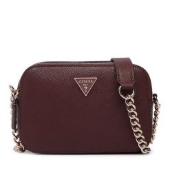 Torebka Guess. Czerwone kopertówki Guess, z aplikacjami, wizytowe, bez dodatków. Za 544.99 zł.