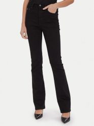 Calvin Klein Jeans Jeansy LV047D739G Czarny Bootcut Fit. Czarne jeansy Calvin Klein Jeans, bez wzorów, z bawełny. Za 419.99 zł.
