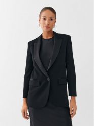 Marella Marynarka Nardo 2330460533 Czarny Regular Fit. Czarne marynarki i żakiety Marella, bez wzorów, z syntetyku, bez ramiączek. Za 719.99 zł.