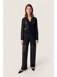 Soaked in Luxury Bluzka w kolorze czarnym rozmiar: XS. Czarne bluzki Soaked in Luxury, xs, bez wzorów, z koronki, bez kołnierzyka, bez ramiączek. Za 126.99 zł.