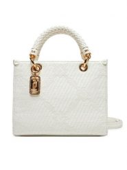 Elisabetta Franchi Torba q-roa-36127 Biały. Białe torebki klasyczne Elisabetta Franchi, bez wzorów, z materiału, bez dodatków. Za 2,059.00 zł.
