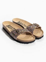 BACKSUN Klapki "Zephyr" ze wzorem rozmiar: 38. Klapki Backsun, bez wzorów, klasyczne, z otwartym noskiem, bez obcasa, bez zapięcia. Za 159.95 zł.