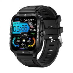 Smartwatch Colmi P76 (czarny). Czarne smartbandy Colmi. Za 89.00 zł.