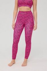 Legginsy Infinite z wysokim stanem - Różowa Panterka. Czerwone legginsy OOSC, bez wzorów, z materiału, sportowe, długie. Za 245.99 zł.