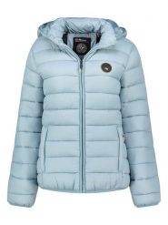 Geographical Norway Kurtka pikowana "Atikamap" w kolorze błękitnym rozmiar: XL. Niebieskie kurtki Geographical Norway, xl, bez wzorów, bez kaptura. Za 153.71 zł.