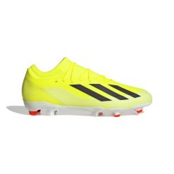 Buty Piłkarskie Adidas Sport X Crazyfast League Fg Dorosłych. Żółte buty treningowe adidas, bez wzorów, z materiału, bez zapięcia, do piłki nożnej. Za 348.10 zł.