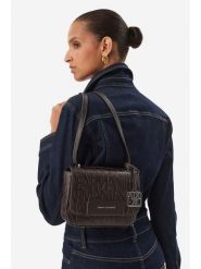 Armani Exchange Torebka XW001577 AF15774 U6032 Brązowy ciemny. Brązowe listonoszki Armani Exchange, bez wzorów, ze skóry, bez dodatków. Za 489.99 zł.