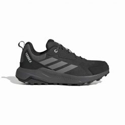 Damskie buty trekkingowe adidas Terrex Anylander LE. Szare buty trekkingowe adidas, z gumy, bez zapięcia. Za 338.50 zł.