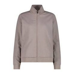 Damska bluza zapinana na zamek CMP. Białe bluzy CMP, uniwersalny, bez wzorów, z bawełny, bez ramiączek, bez kaptura. Za 233.00 zł.