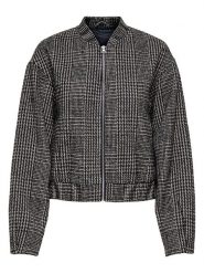 JDY Kurtka przejściowa w kolorze biało-czarnym rozmiar: M. Białe kurtki JDY, m, bez wzorów, bez kaptura. Za 259.74 zł.