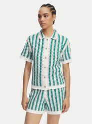 Banana Moon Koszula Avila Bloomday MXN47 Zielony Regular Fit. Zielone koszule Banana Moon, s, bez wzorów, z syntetyku, bez kołnierzyka, bez ramiączek. Za 559.99 zł.