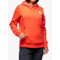 Bluza z kapturem damska Carhartt Logo Sleeve Graphic Sweatshirt. Czarne bluzy Carhartt, s, bez wzorów, sportowe, bez ramiączek, z kapturem. Za 266.99 zł.
