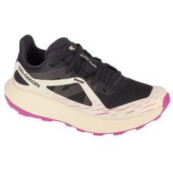 Buty Salomon Ultra Flow W 474509 szare. Szare buty do biegania bez wzorów, z gumy, bez zapięcia, do biegania. Za 660.67 zł.