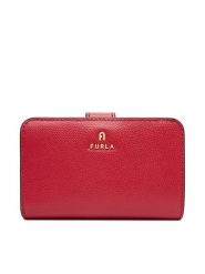 Furla Portfel Camelia WP00314 ARE000 CN 4305S 1007 Różowy. Czerwone portfele Furla, bez wzorów, ze skóry. Za 749.99 zł.