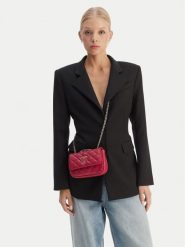 Guess Torebka J5YZ17 WGT10 Czerwony. Czerwone kopertówki Guess, z aplikacjami, ze skóry, wizytowe, bez dodatków. Za 227.99 zł.