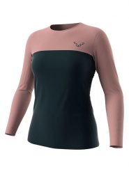 DYNAFIT Koszulka funkcyjna "TRAVERSE S-TECH" w kolorze granatowo-jasnoróżowym rozmiar: M/L. Niebieskie t-shirty sportowe Dynafit, l, bez wzorów, z materiału, bez ramiączek, outdoorowe. Za 174.84 zł.