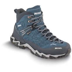 Buty trekkingowe damskie MEINDL Sion Lady Mid GTX z membraną Gore-tex. Niebieskie buty trekkingowe MEINDL, bez wzorów, z gore-texu, bez zapięcia, wspinaczkowe, gore-tex. Za 1,019.01 zł.