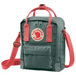 Saszetka Fjallraven Kanken Sling - frost green/peach pink. Zielone nerki i saszetki Fjällräven, bez wzorów, sportowe, bez dodatków. Za 287.99 zł.