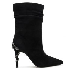 Botki Alma En Pena. Czarne botki Alma En Pena, bez wzorów, bez obcasa, na szpilce, bez zapięcia. Za 519.99 zł.