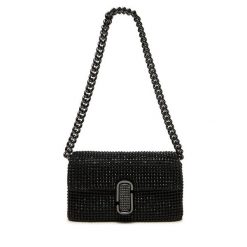 Torebka Marc Jacobs. Czarne kopertówki Marc Jacobs, bez wzorów, wizytowe, bez dodatków. Za 1,869.00 zł.