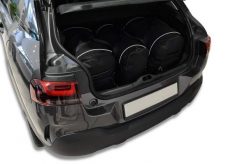 Torby Do Bagażnika Citroen C4 Cactus Fl 2017-2021 3Szt Kjust. Czarne torby podróżne KJUST, bez wzorów, z kauczuku. Za 944.00 zł.