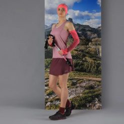 Damskie spódnico-spodenki 2 w 1 CMP. Fioletowe szorty CMP, bez wzorów, sportowe. Za 109.99 zł.