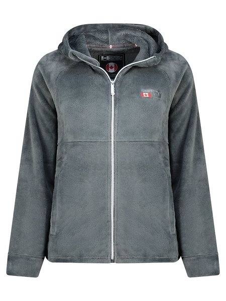 Canadian Peak Kurtka polarowa "Ulotteak" w kolorze antracytowym rozmiar: S. Czarne kurtki Canadian Peak, s, bez wzorów, z materiału, bez kaptura. Za 143.90 zł.