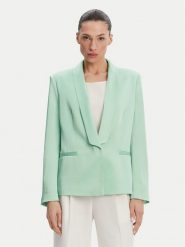 BOSS Marynarka Janka3 50537473 Zielony Regular Fit. Zielone marynarki i żakiety Boss, bez wzorów, z syntetyku, bez ramiączek. Za 1,149.00 zł.