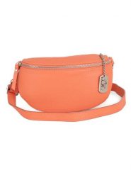 Anna Morellini Skórzana saszetka "Berenice" w kolorze pomarańczowym - 25 x 14 x 1 cm rozmiar: onesize. Pomarańczowe nerki i saszetki Anna Morellini, bez wzorów, z materiału, sportowe, bez dodatków. Za 173.99 zł.