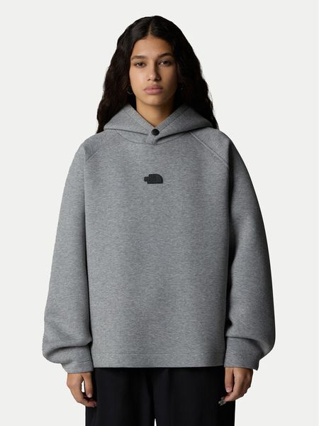 The North Face Bluza NF0A89C0 Szary Relaxed Fit. Szare bluzy The North Face, m, bez wzorów, z bawełny, bez kaptura. Za 279.99 zł.